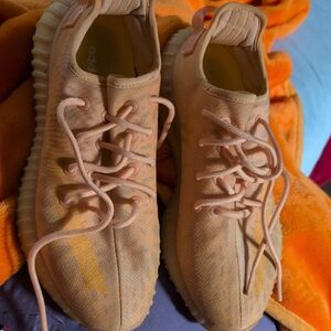 adidas Yeezy Boost Peach Knit Sneakers